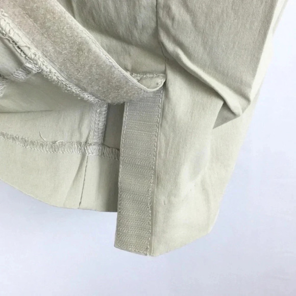 Vintage Avenue Career Pant Flat Front Straight Leg Stretch Beige Plus Size 22W - Picture 3 of 7